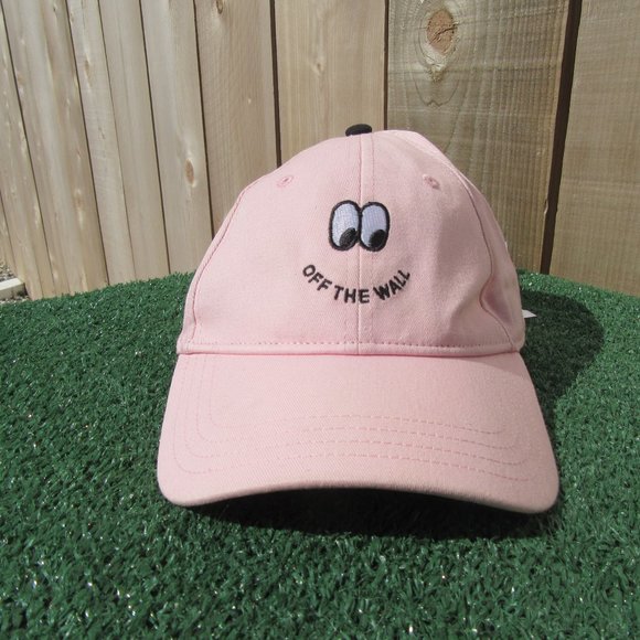 Vans Off The Wall Lazy Oaf Not Now Pink Black & White Bow Baseball Hat Cap - Picture 6 of 9